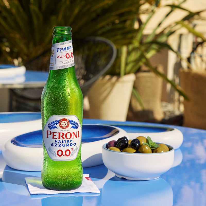 Peroni - Nastro Azzurro 0.0 Beer (330ml)