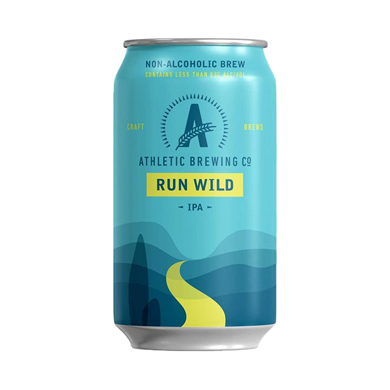 Athletic Brewing Company - Run Wild Alcohol Free IPA Beer Can (330ml)