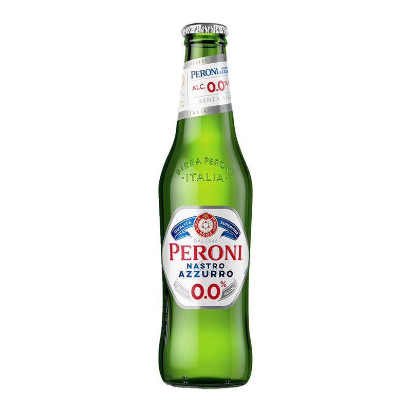 Peroni - Nastro Azzurro 0.0 Beer (330ml)